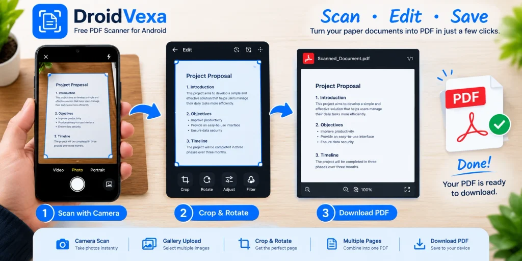 How To Scan pdf scanner for android step by step guide 2026